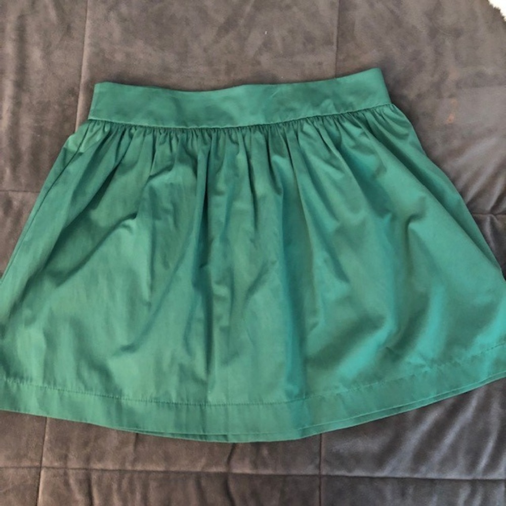 2/$25 Zara Green Womens Skirt